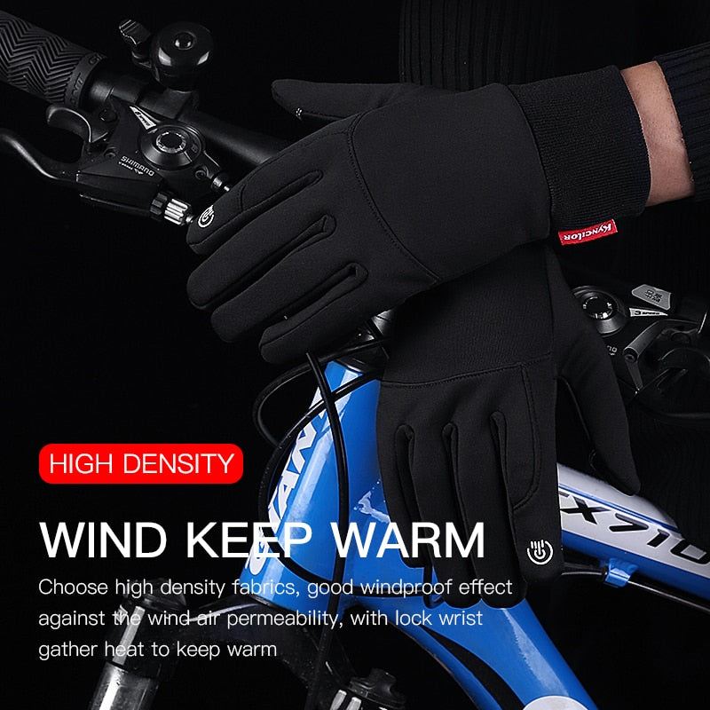 Sports Running Glove Warm Touch Screen Gym Fitness