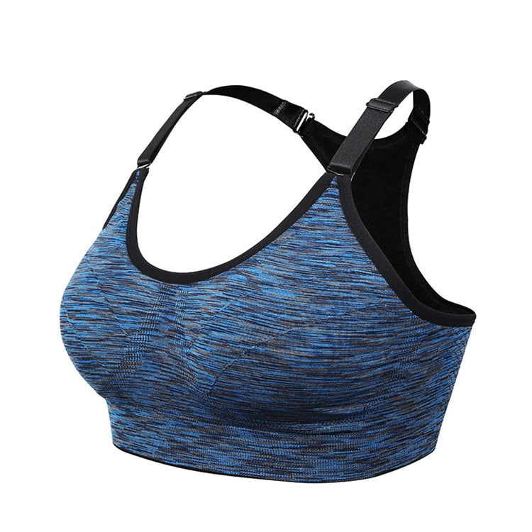 Shockproof Wireless Sports Bra Top Women