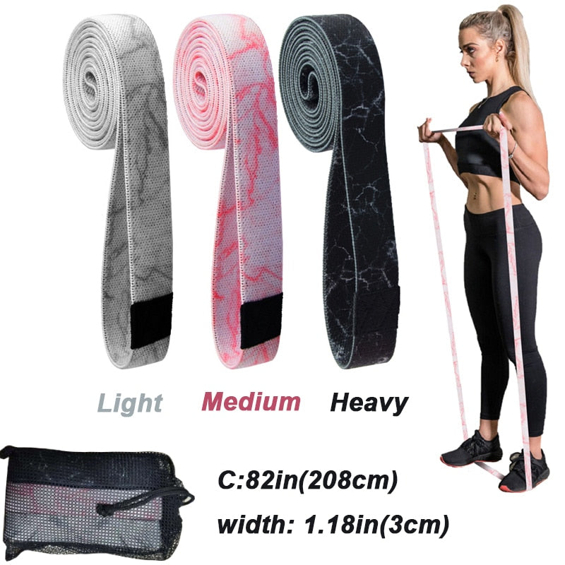 Resistance Bands Set Fitness Exercise Elastic Booty Bands