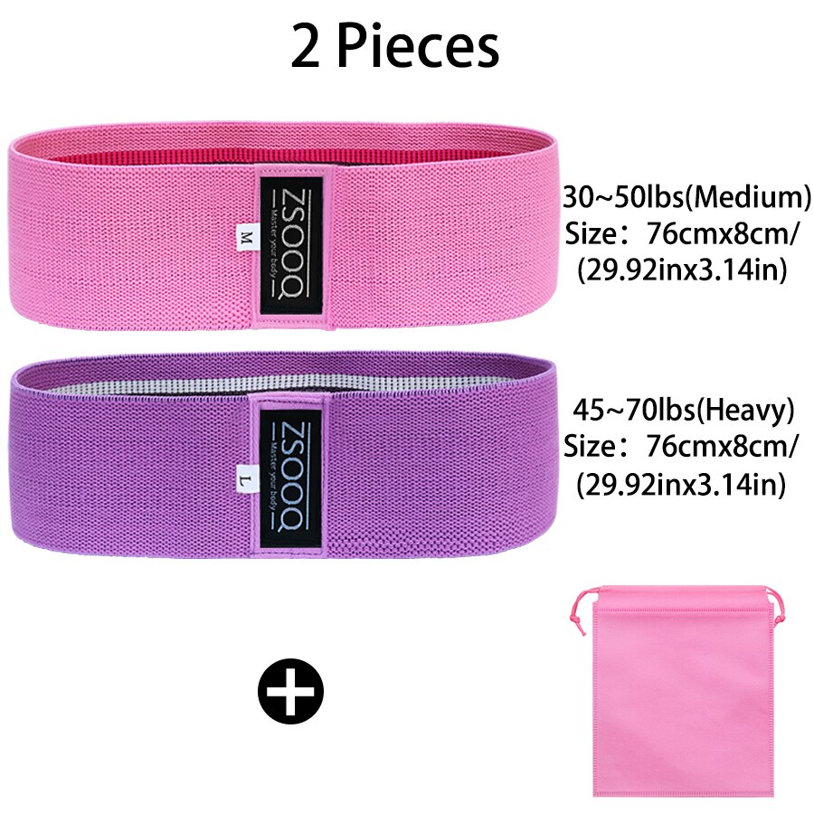 Fabric Booty Resistance Bands Hip Circle Exercise