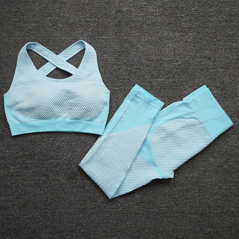 Seamless Women Yoga Sets Female Sport Gym