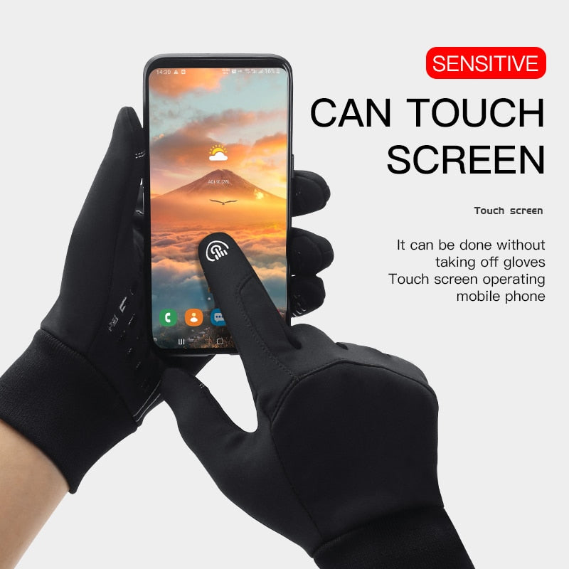Sports Running Glove Warm Touch Screen Gym Fitness
