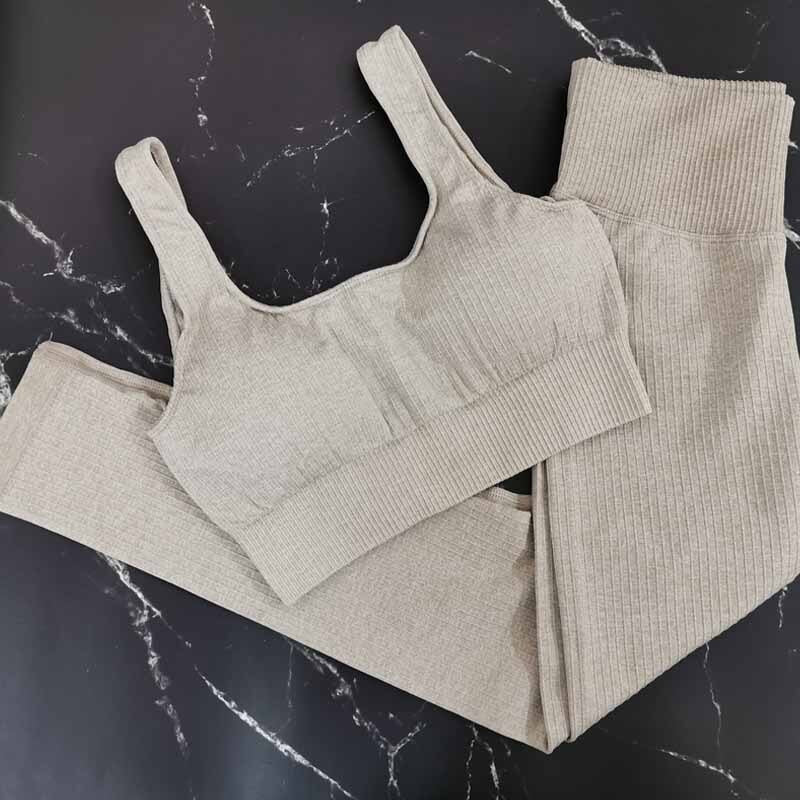 Women Workout Clothes Yoga Set Athletic Sports Suit