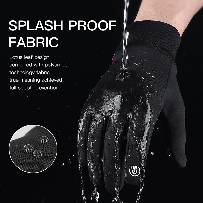 Sports Running Glove Warm Touch Screen Gym Fitness