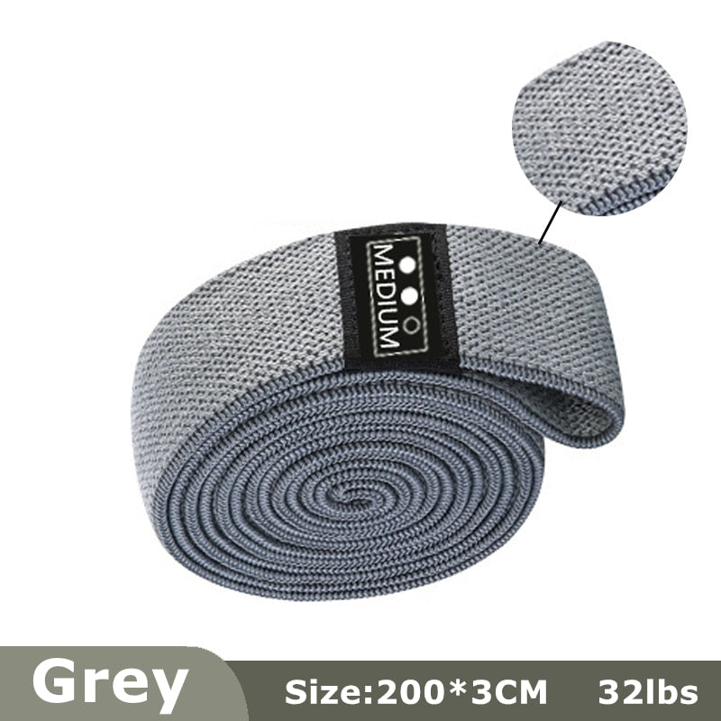 Long Resistance Loop Band Set Unisex Fitness Yoga