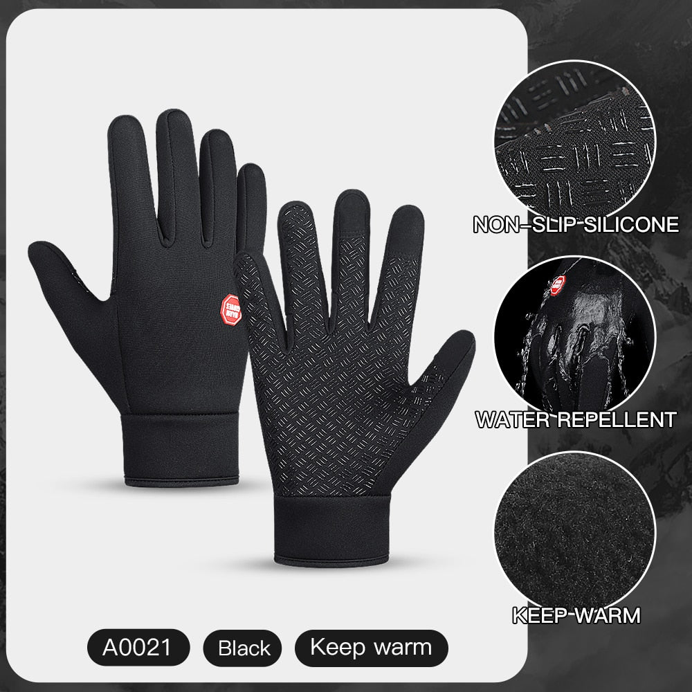 Sports Running Glove Warm Touch Screen Gym Fitness