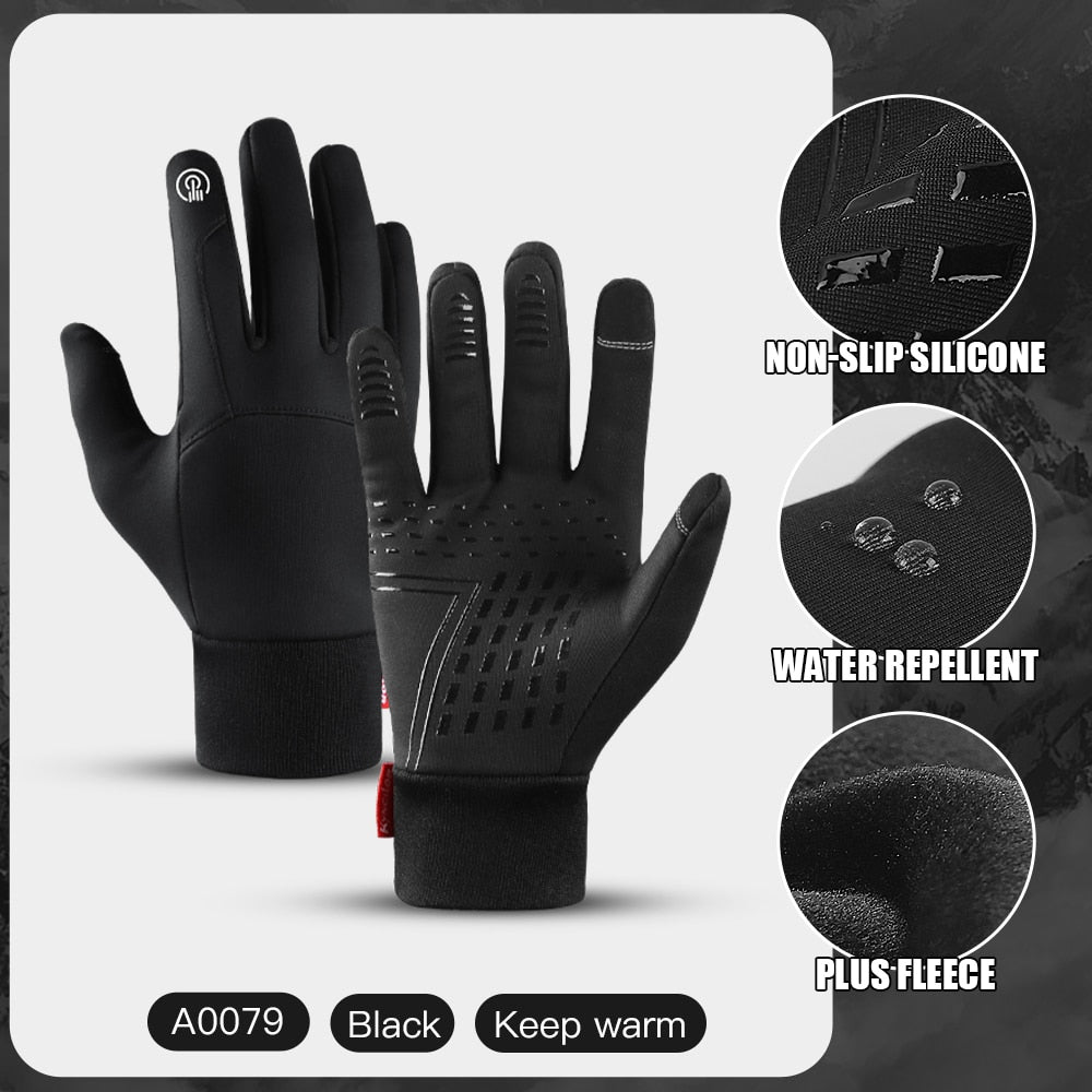 Sports Running Glove Warm Touch Screen Gym Fitness