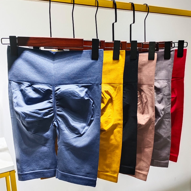 Seamless Sports Shorts For Women Yoga Short Push Up
