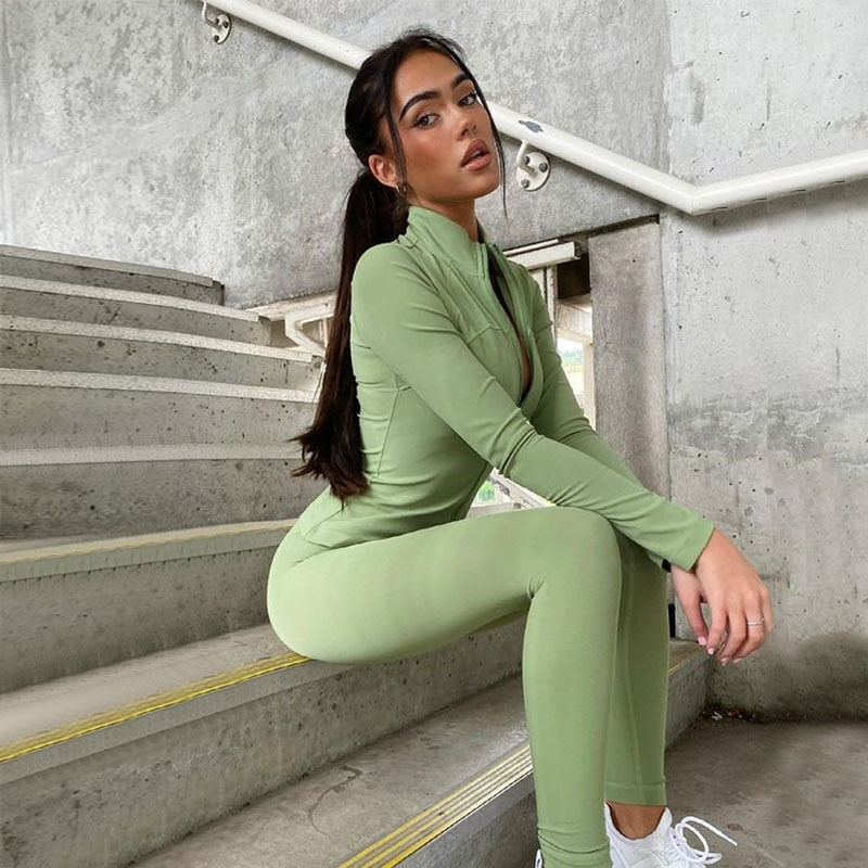 Yoga Suit Women's Sportswear Long-Sleeved