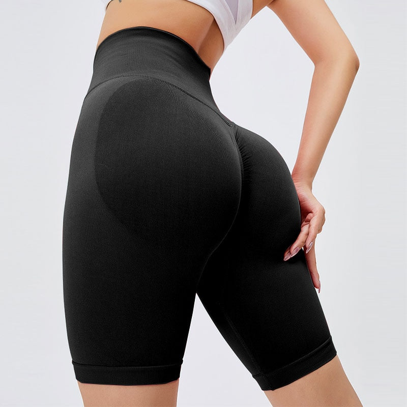 Seamless Sports Shorts For Women Yoga Short Push Up