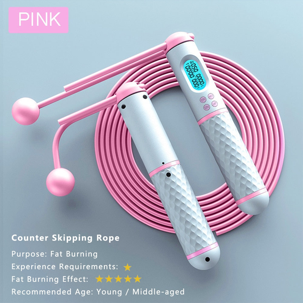 Weight Loss Jump Rope Counter Speed Digital Jump Rope