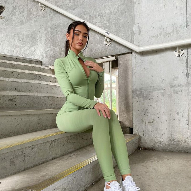 Yoga Suit Women's Sportswear Long-Sleeved