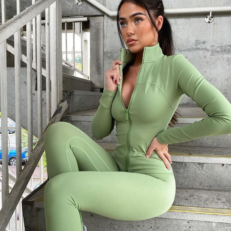 Yoga Suit Women's Sportswear Long-Sleeved