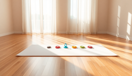 Unlock Your Chakras with the Seven Chakra Energy Balance Mat: A Yoga Rug for Your Home Gym