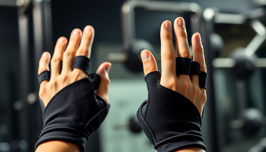 Breathable Fingerless Weightlifting Fitness Sports Gloves - The Perfect Gym Companion from GymFromHouse.com