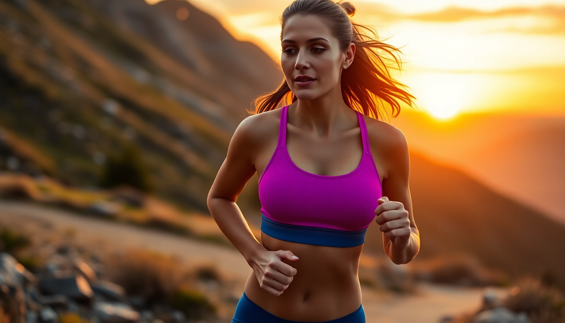 Seamless running sports bra - GymFromHouse.com Gym and Fitness Store at Gym From House