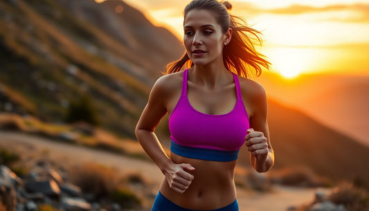 Seamless running sports bra - GymFromHouse.com Gym and Fitness Store at Gym From House
