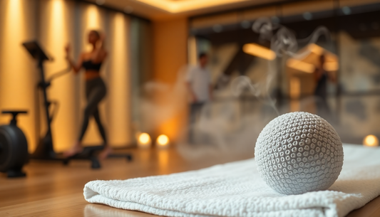 Massage Fitness Ball: Relax Your Muscles and Spin with Grip at GymFromHouse.com