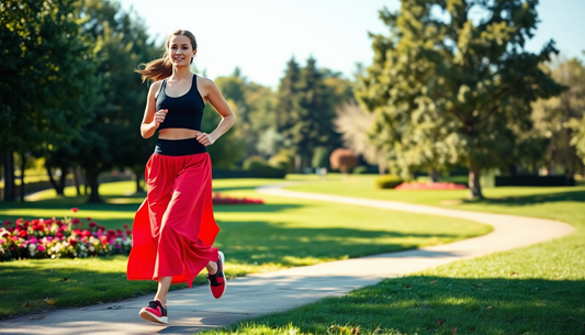 Outdoor Culottes Running Breathable Gym Short Skirt - GymFromHouse.com Gym and Fitness Store