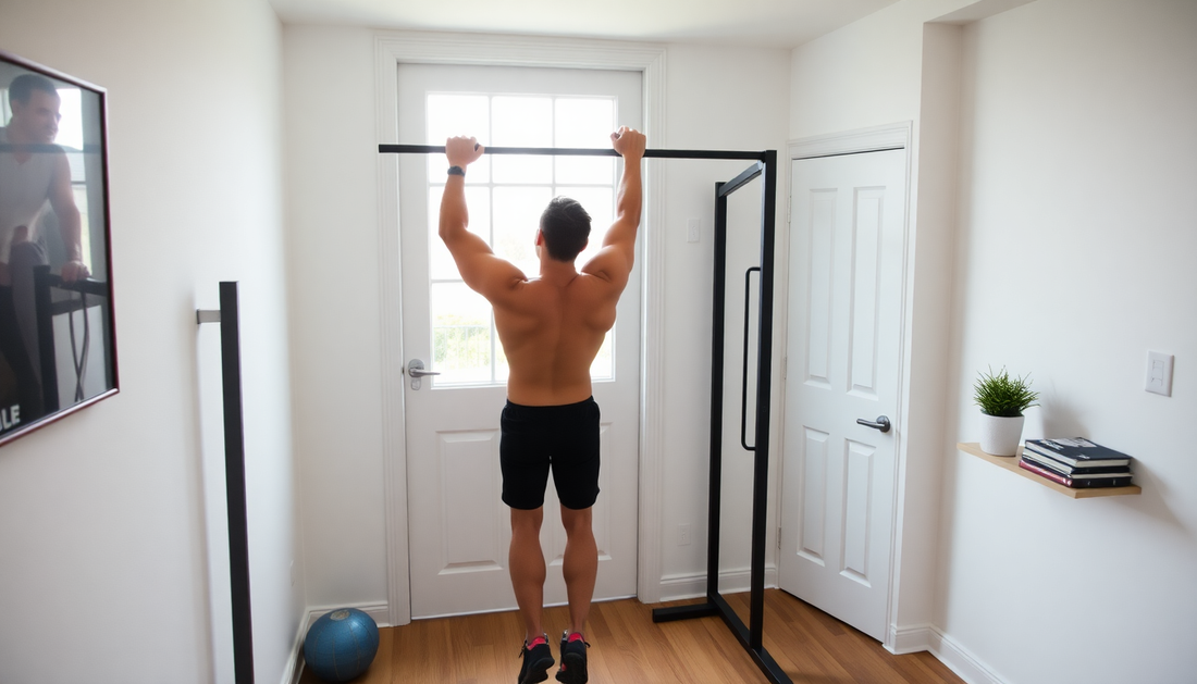 Upgrade Your Home Workout with the Ultimate Pull-up Door Frame Wall Combination Fitness Trainer from GymFromHouse.com