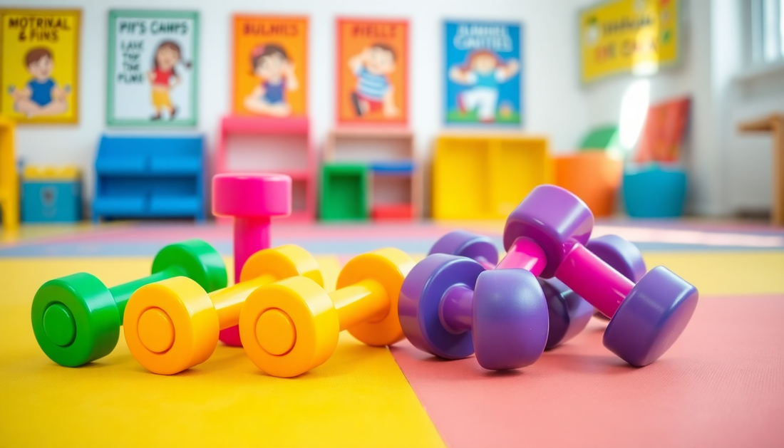 Unlock Your Child's Fitness Potential with GymFromHouse.com: The Ultimate Destination for Children's Dumbbell Sets and More