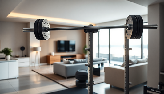 Automatically Adjust Home Fitness Adjustable Barbell - GymFromHouse.com Gym and Fitness Store at Gym From House