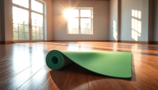 Unlock Your Zen with the Perfect Rubber Yoga Mat from GymFromHouse.com