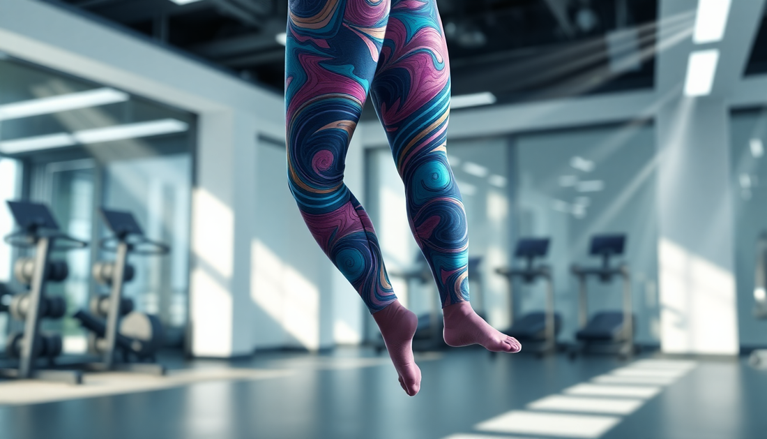 Unleash Your Inner Goddess with 3D Digital Printing Yoga Leggings from GymFromHouse.com