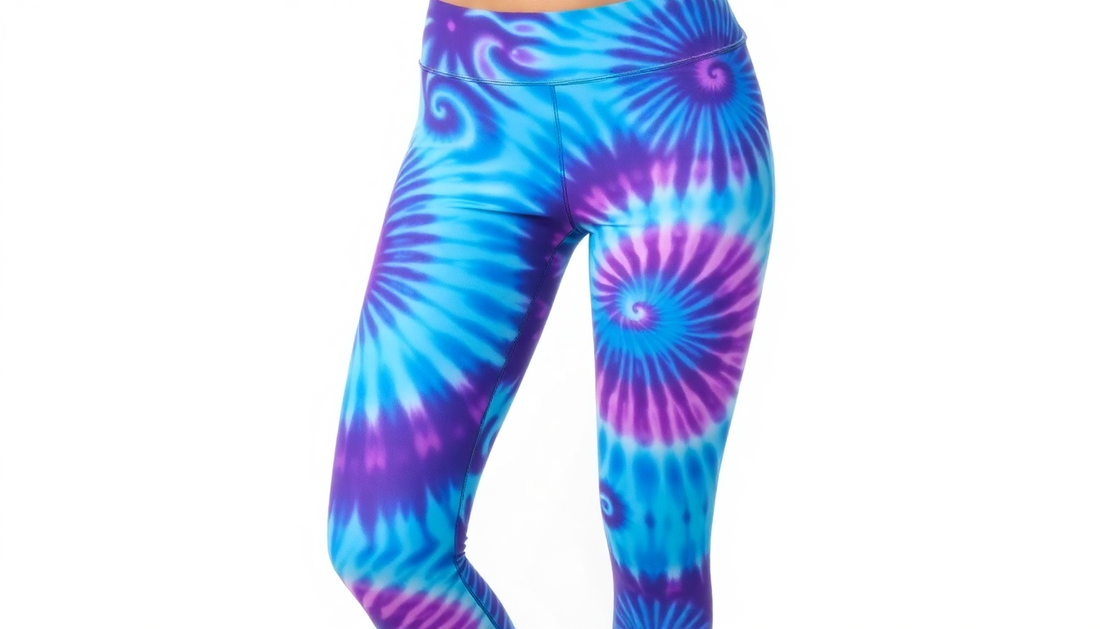 Unleash Your Inner Yogi: Discover the Perfect Tie Dye Printed Yoga Pants from GymFromHouse.com