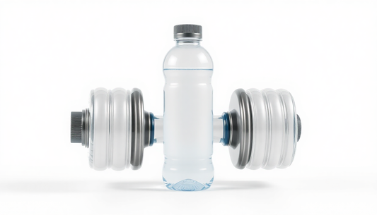 Fitness Dumbbell Cup Creative Sports Water Bottle Men - GymFromHouse.com Gym and Fitness Store