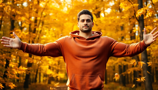 Autumn new muscle brother sports sweater men's hooded fitness clothing running cotton long-sleeved T-sleeve  GymFromHouse.com Gym and Fitness Store at Gym From House