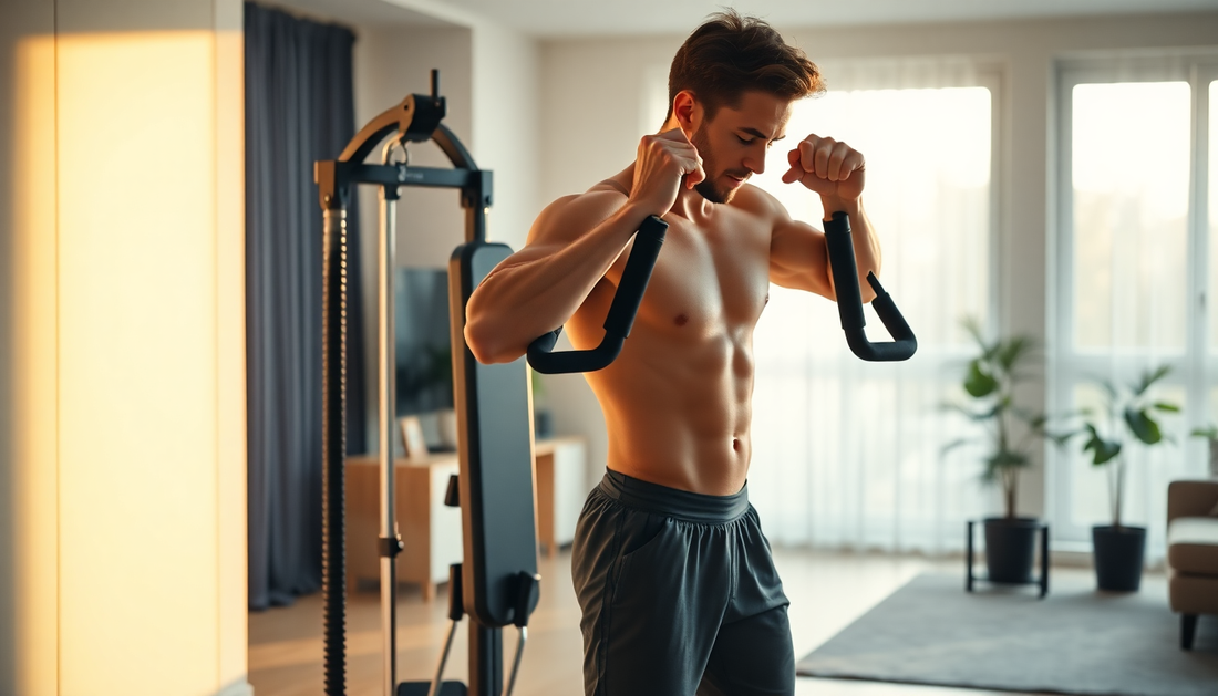 Unlock Your Home Fitness Potential with GymFromHouse.com: Multifunctional Chest Muscle Training Equipment for a Gym-Worthy Workout