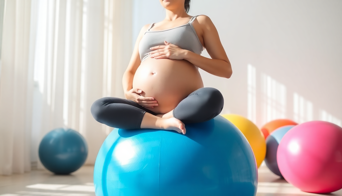 Yoga Ball: Your Postpartum Recovery and Child's Balance Ally