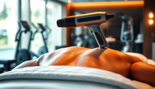 Soothing Muscle Massage with the GymFromHouse.com Massage Gun