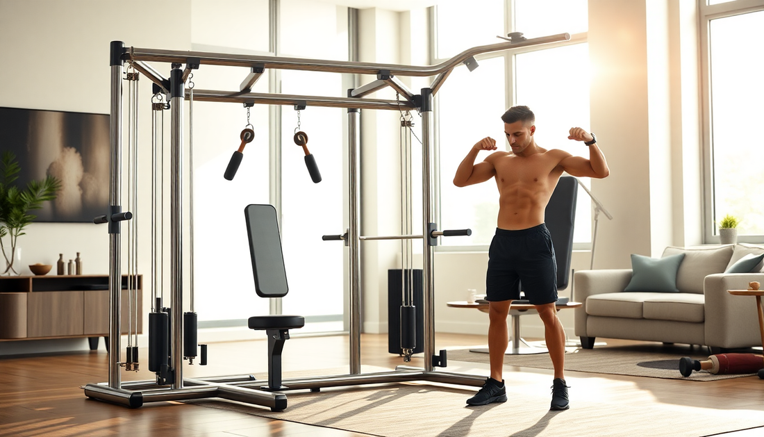 Unlock Your Fitness Potential with Gym From House: Multifunctional Bracket for Chest and Abs