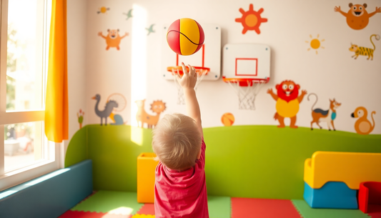 Children's Basketball Hoop Toy Can Lift Fitness Exercise  GymFromHouse.com Gym and Fitness Store at Gym From House