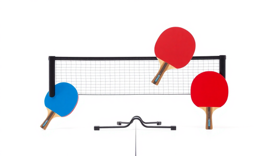 Discover the Portable Table Tennis Racket Telescopic Net Frame Set - Your Ultimate Gym Companion from GymFromHouse.com