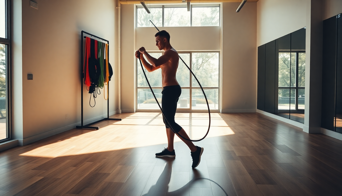 Adjustable Jumping Rope Length Fitness Equipment  GymFromHouse.com Gym and Fitness Store at Gym From House