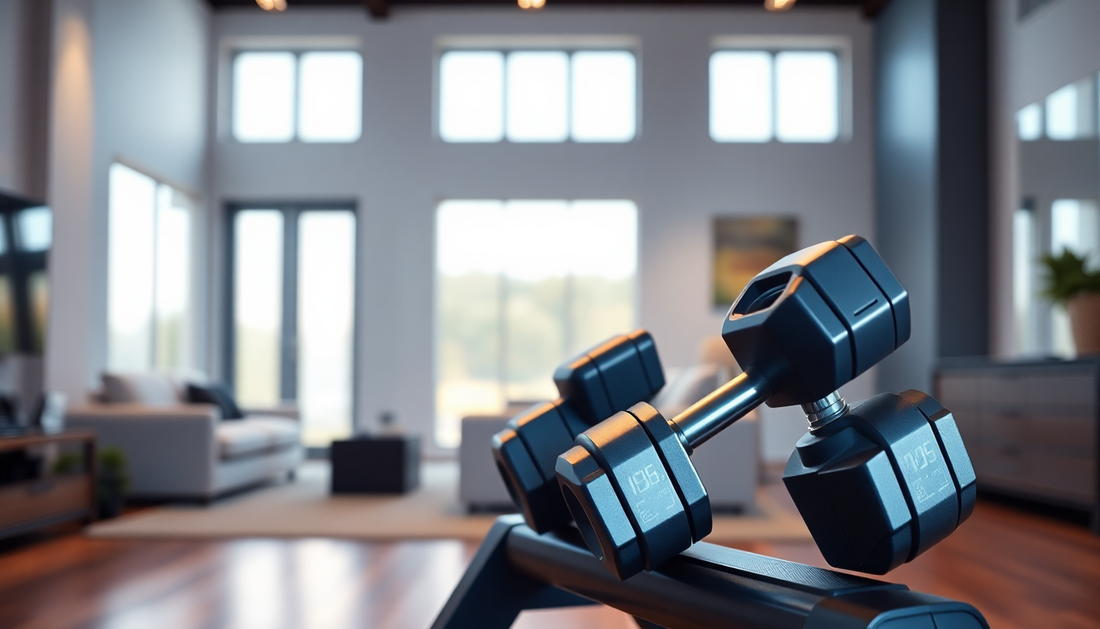 Men's Automatic Quick Fitness Adjustment Dumbbells - GymFromHouse.com Gym and Fitness Store at Gym From House