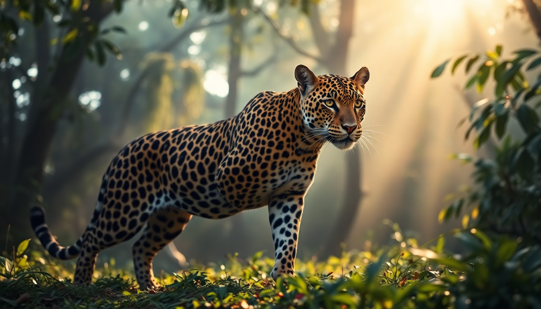 Unleash Your Fierce Fitness Style with Leopard Print Leggings from GymFromHouse.com