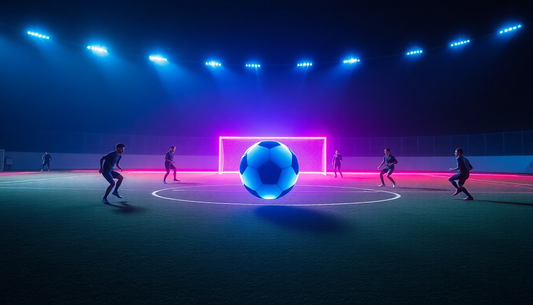 Luminate Soccer Practice Football Glowing Training Ball - GymFromHouse.com Gym and Fitness Store