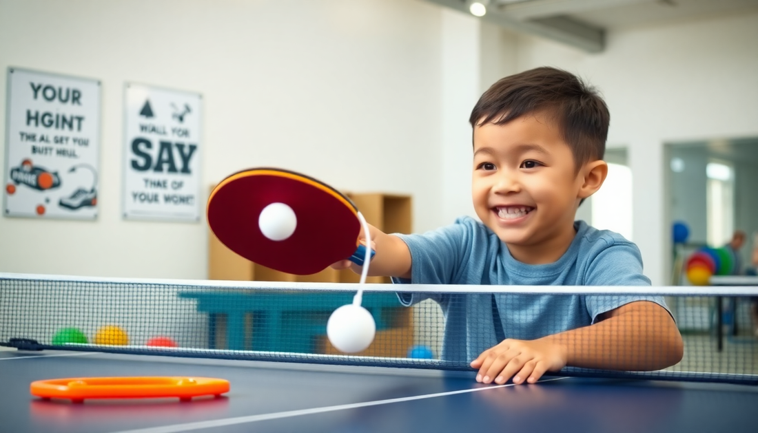 Single Self-training Table Tennis Ball Training Device For Children - GymFromHouse.com