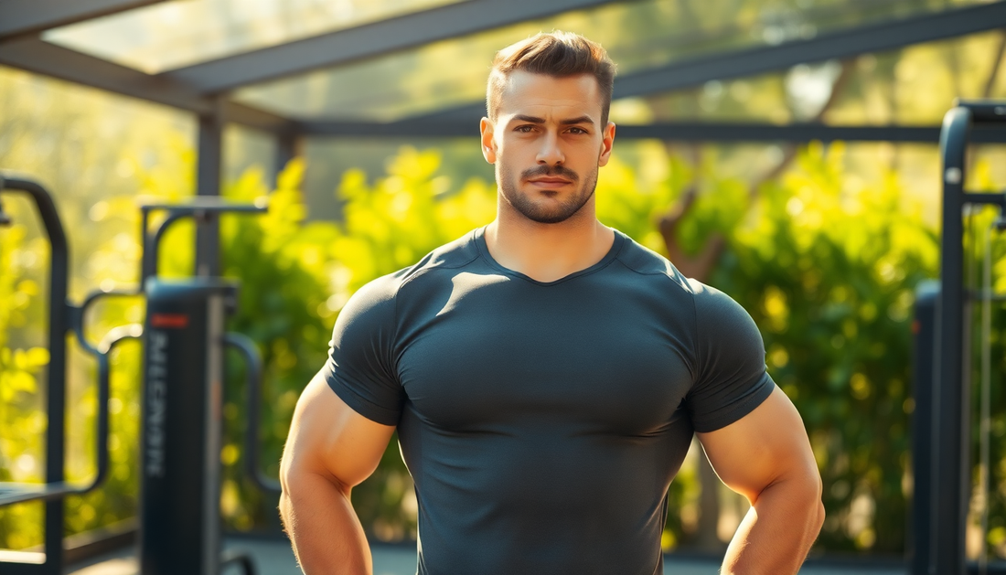 Men's Summer Sports Fitness Casual Short-sleeved Shirt - The Perfect Gym Companion from GymFromHouse.com