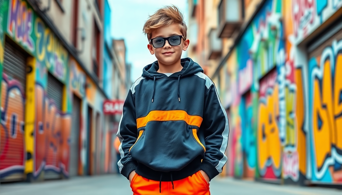 Fashion Casual Loose Boys Sports Suit: Shop the Best Gym and Fitness Gear Online at Your One-Stop Fitness Store, GymFromHouse.com