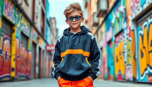Fashion Casual Loose Boys Sports Suit: Shop the Best Gym and Fitness Gear Online at Your One-Stop Fitness Store, GymFromHouse.com