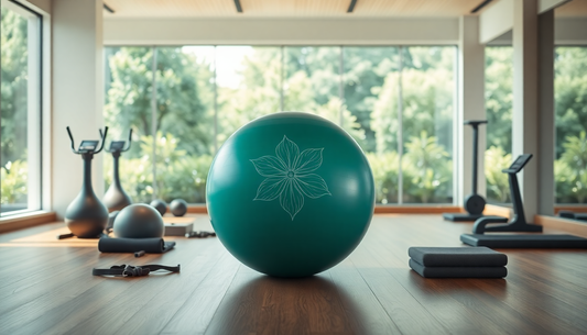 Plum Blossom Jade Fitness Ball Handball - The Perfect Addition to Your Home Gym