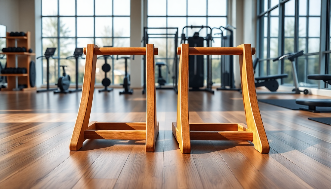 Unlock Your Fitness Potential with the Beech Push-up Stand from GymFromHouse.com