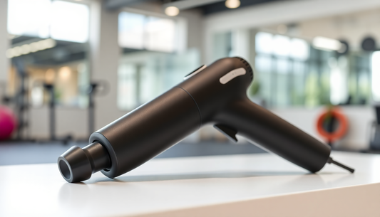 Unlock Your Fitness Potential with the New Fascia Gun: A Rechargeable Dynamic Massage Muscle Home Fitness Massage Gun from GymFromHouse.com