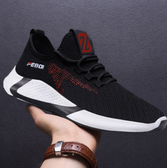 New Sports Shoes Men's Breathable Running Shoes