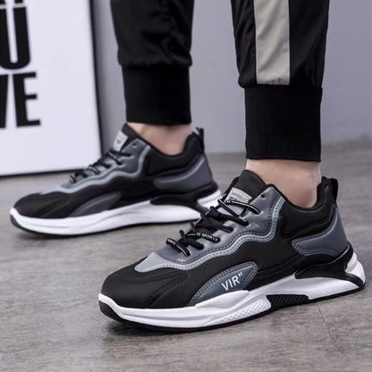 Fashion Black White Sneakers Casual Sports Shoes For Men